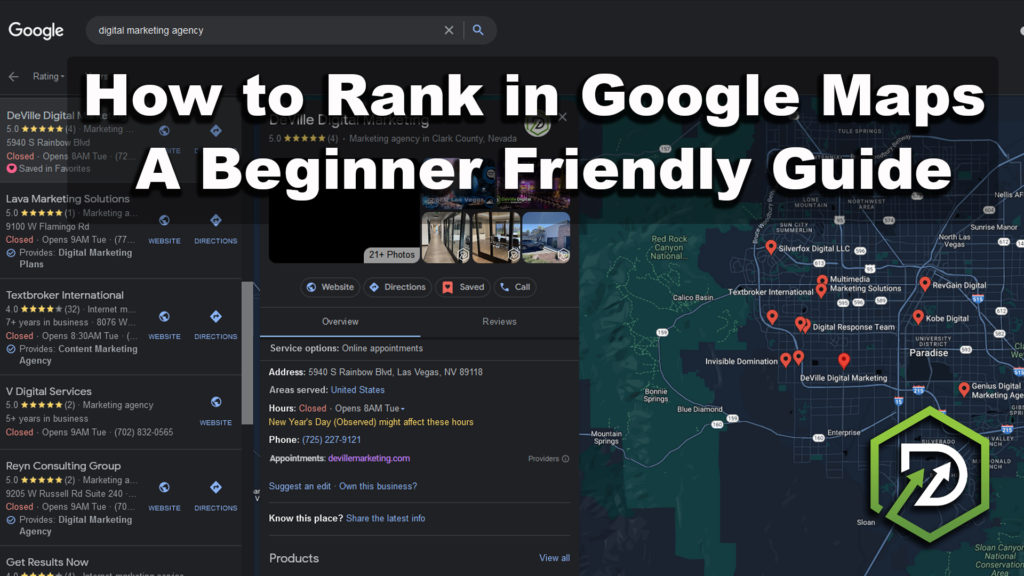 how to rank in google maps